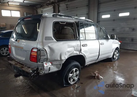 2001 Toyota Land Cruiser z USA, uszkodzony, nr VIN JTEHT05J012016132